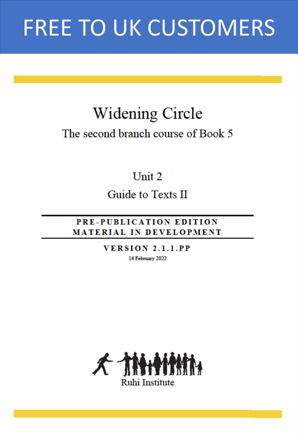 Widening Circle, second branch course of Ruhi Book 5