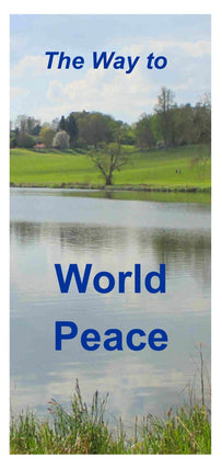 The Way to World Peace (Leaflets)