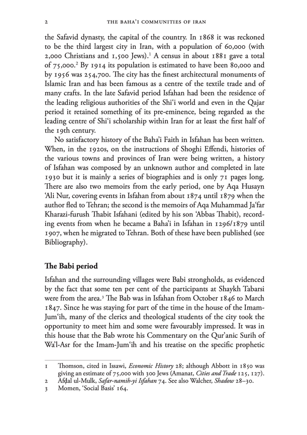 Bahá'í Communities of Iran, Vol. 2