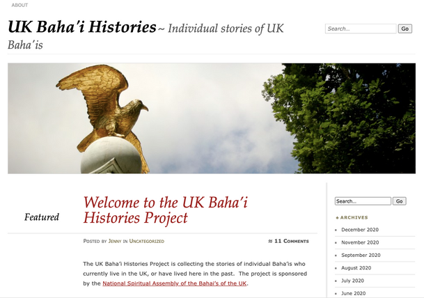 UK Bahá’í Histories
