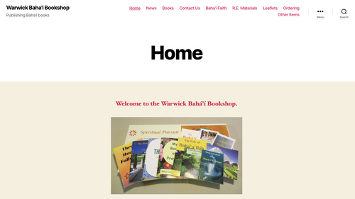 Warwick Bahá’í Bookshop